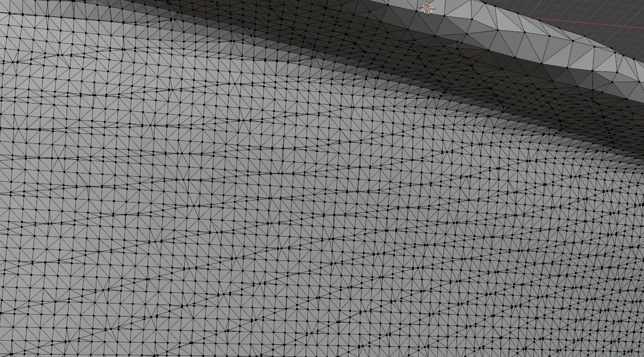 fixing a amc pacer headlight shroud mesh in blender