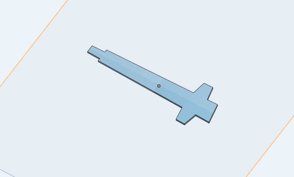 Measured and created the small piece, reverse engineeded the opposing side
